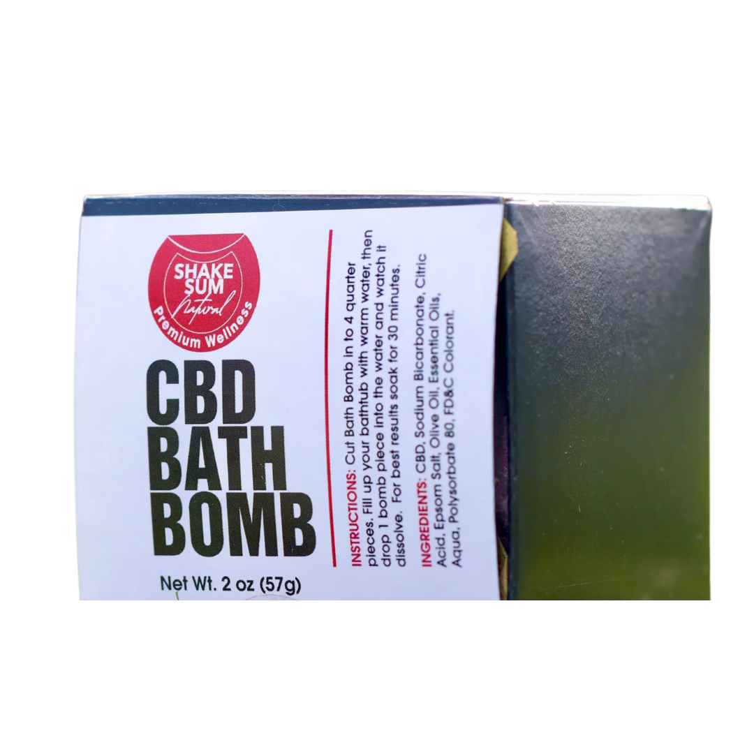CBD Bath Bomb